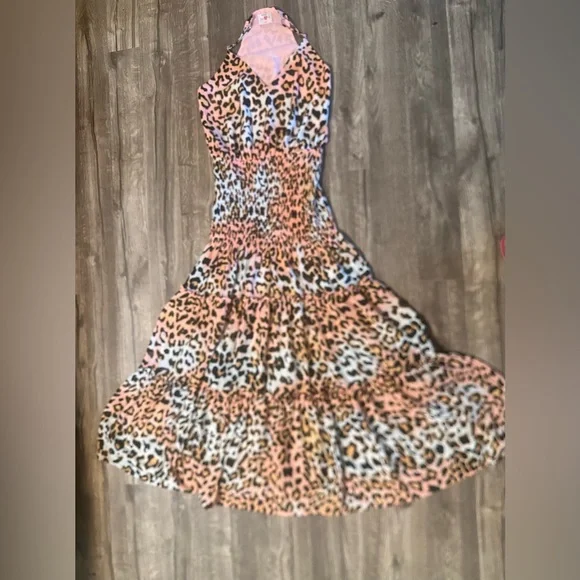 Chic‎ Leopard Print Maxi Dress - Picture 10 of 10